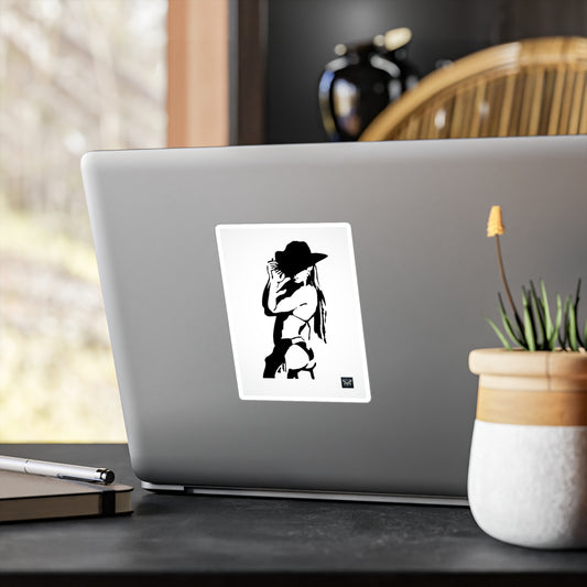Cowgirl Vinyl Decal