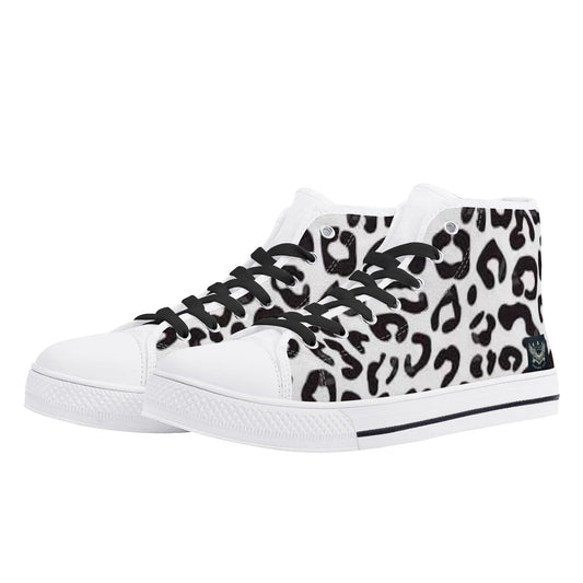 Womens Rubber High Top Canvas Shoes
